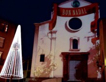 CHIRSTMAS MAPPING IN BERGA